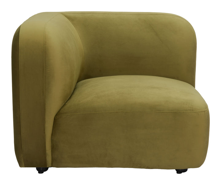 The Biak Corner Chair Green  Era and Style Inspired Home Decor 1