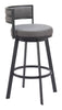 The Gimsby Swivel Barstool Gray  Era and Style Inspired Home Decor 1