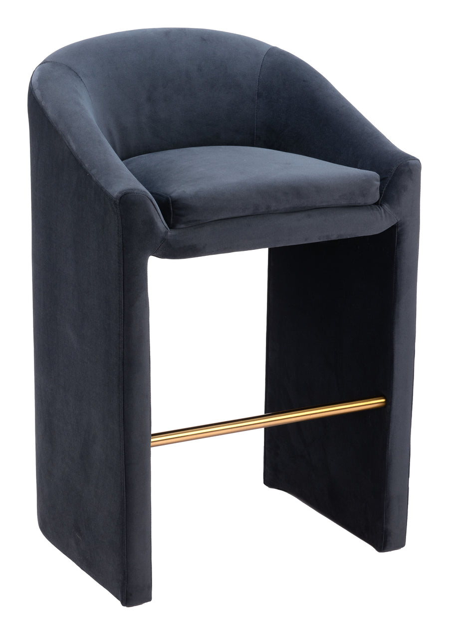 The Emas Barstool Midnight Gray  Era and Style Inspired Home Decor 1