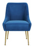 The Maxine Dining Chair Navy Blue & Gold  Era and Style Inspired Home Decor 1