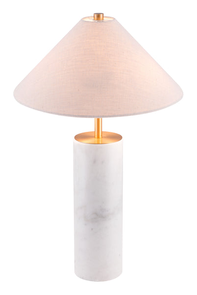 The Ciara Table Lamp Beige & White  Era and Style Inspired Home Decor 1