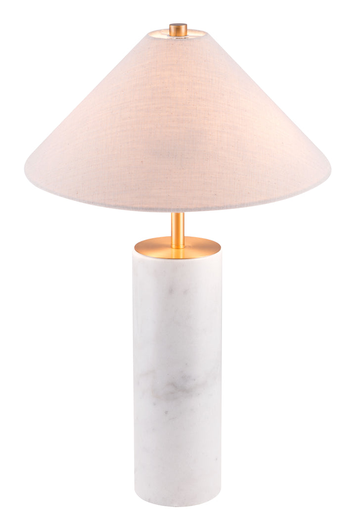 The Ciara Table Lamp Beige & White  Era and Style Inspired Home Decor 1