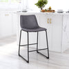 The Smart Counter Stool (Set of 2) Charcoal  Era and Style Inspired Home Decor 1