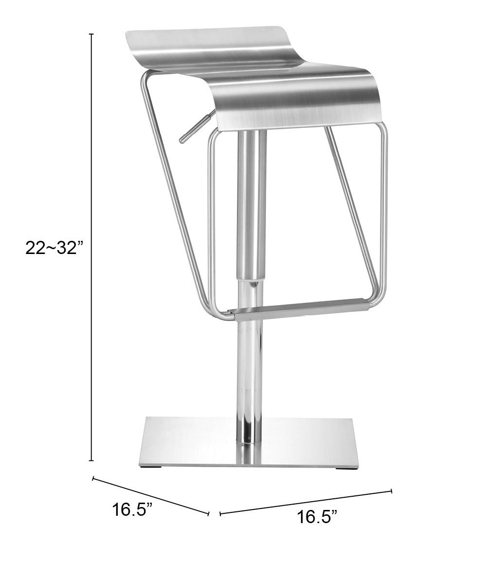 The Dazzer Barstool Silver  Era and Style Inspired Home Decor 1