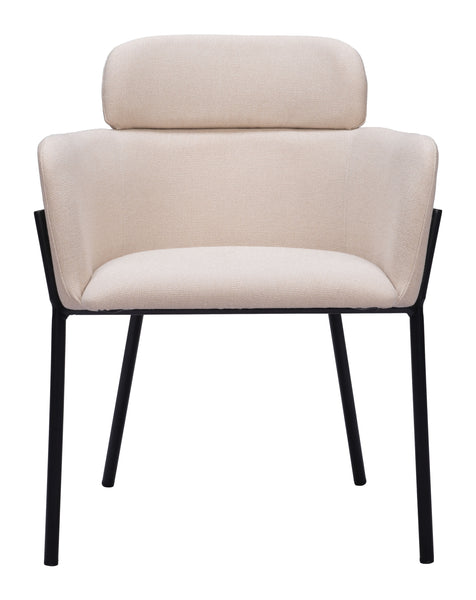 The Bremor Dining Chair (Set of 2) Beige  Era and Style Inspired Home Decor 1