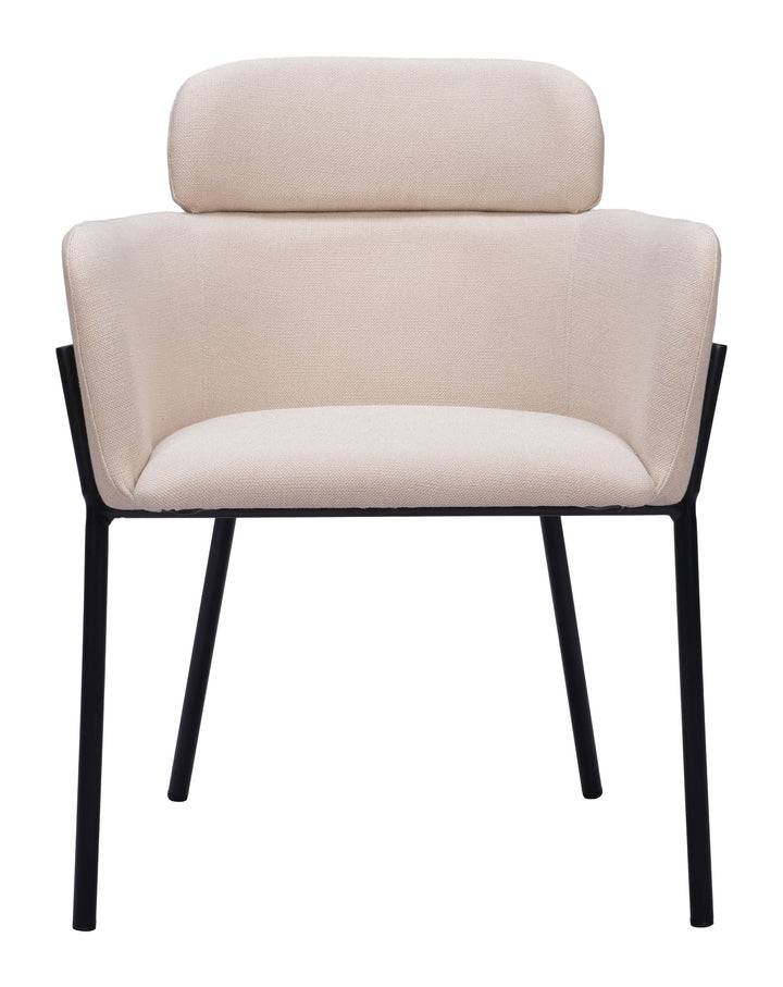 The Bremor Dining Chair (Set of 2) Beige  Era and Style Inspired Home Decor 1