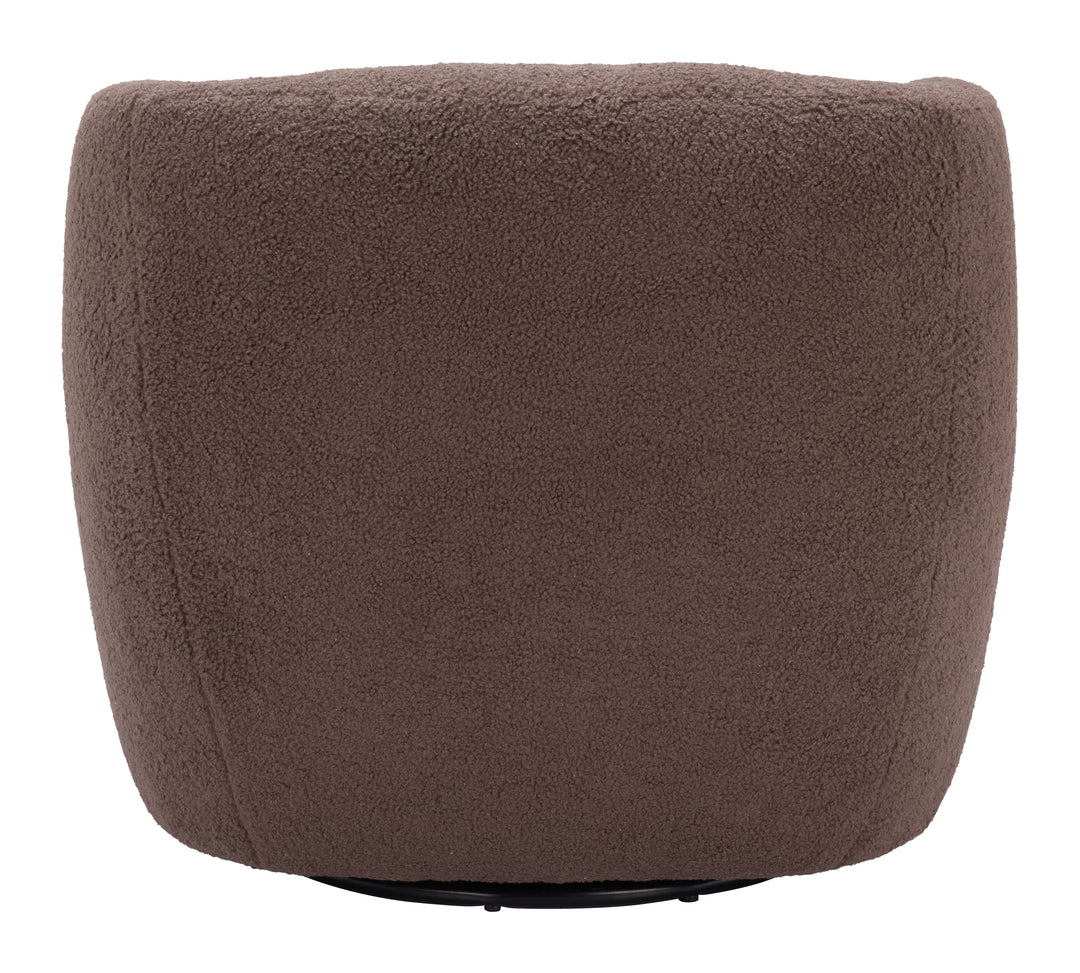 The Govan Swivel Chair Brown  Era and Style Inspired Home Decor 1