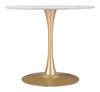 The Opus Dining Table White & Gold  Era and Style Inspired Home Decor 1