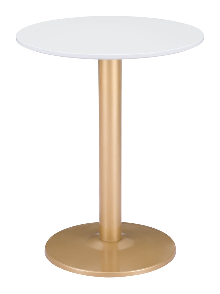 The Alto Bistro Table White & Gold  Era and Style Inspired Home Decor 1