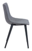 The Daniel Dining Chair (Set of 2) Gray  Era and Style Inspired Home Decor 1