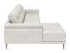 The Bliss LAF Chaise Sectional Beige  Era and Style Inspired Home Decor 1