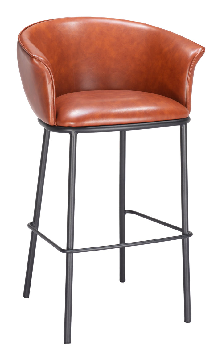 The Garston Barstool Brown  Era and Style Inspired Home Decor 1