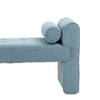 Loop Gauze Modern Ottoman Bench