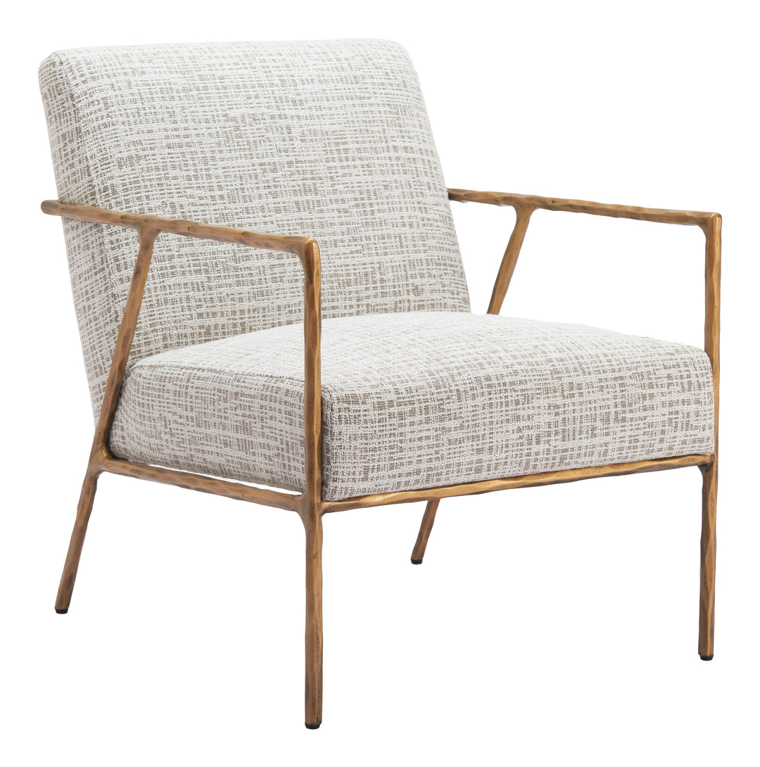 The Norrebro Accent Chair Beige Frost  Era and Style Inspired Home Decor 1