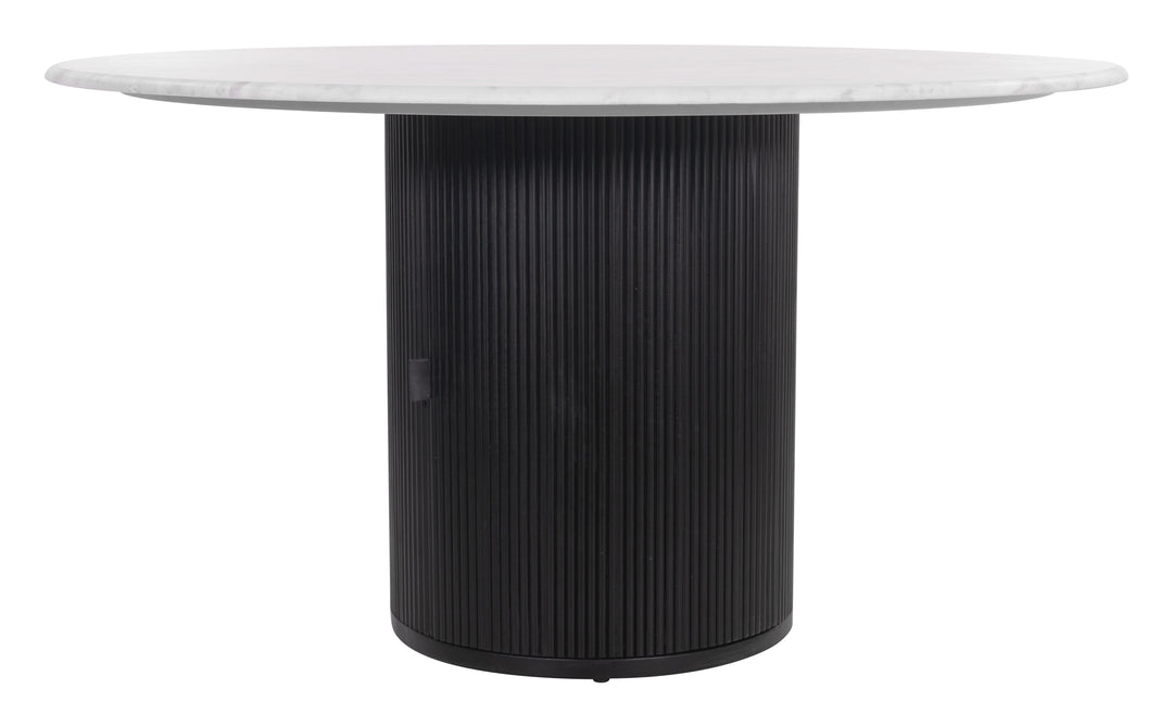 The Izola Dining Table White & Black  Era and Style Inspired Home Decor 1