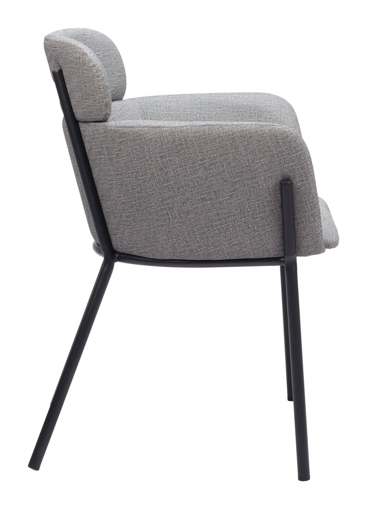 The Bremor Dining Chair (Set of 2) Slate Gray  Era and Style Inspired Home Decor 1