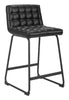 The Pago Counter Stool (Set of 2) Black  Era and Style Inspired Home Decor 1