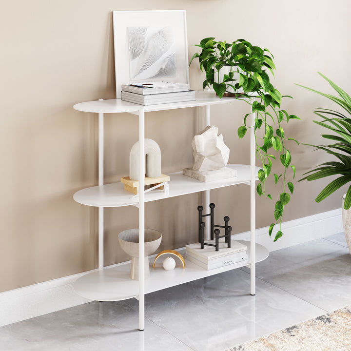 The Tre Console Table White  Era and Style Inspired Home Decor 1