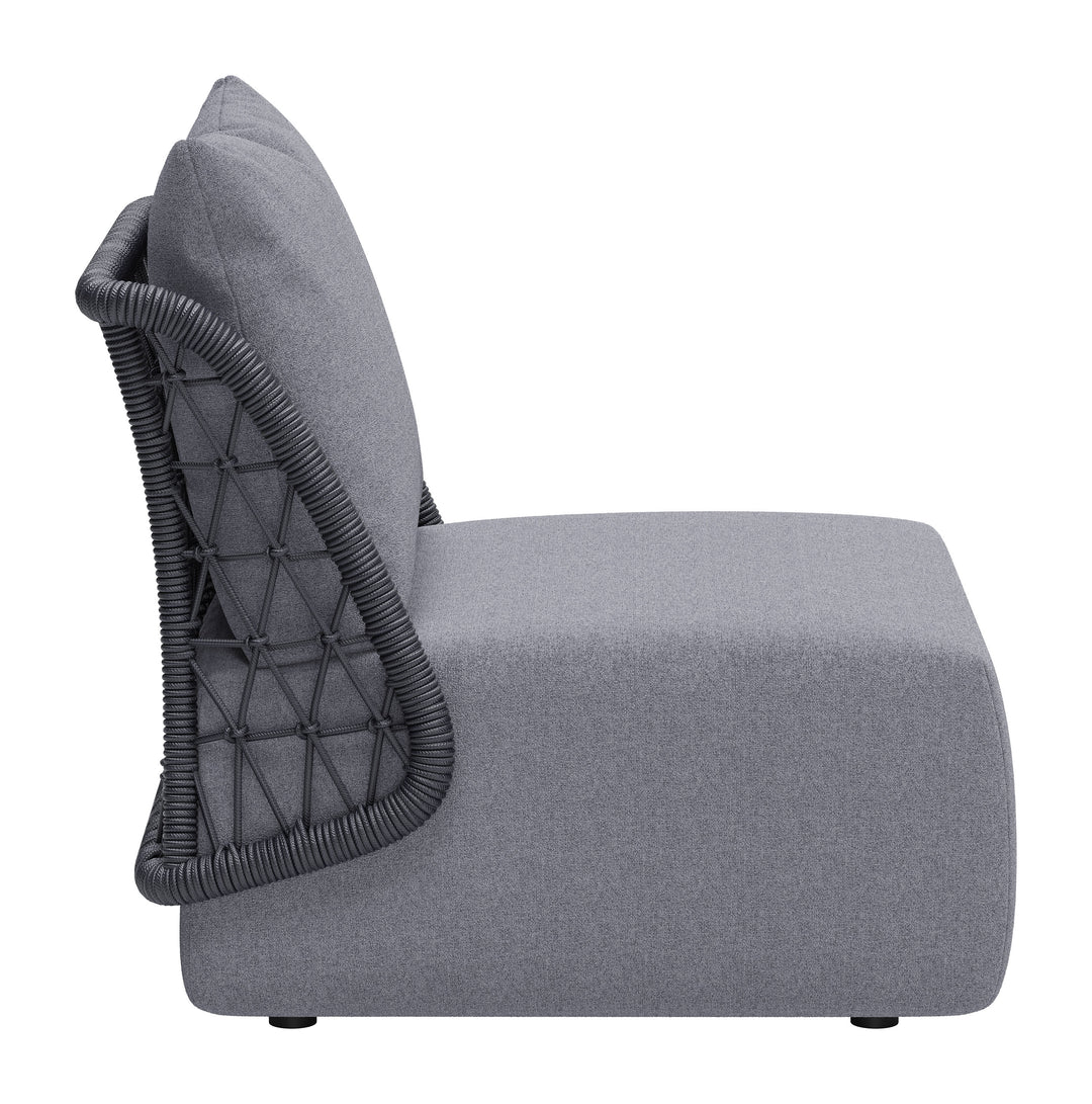 The Mekan Accent Chair Gray  Era and Style Inspired Home Decor 1