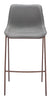 The Magnus Barstool (Set of 2) Slate Gray & Walnut  Era and Style Inspired Home Decor 1