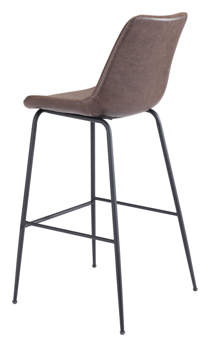 The Byron Barstool Brown  Era and Style Inspired Home Decor 1