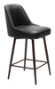 The Keppel Swivel Counter Stool Black & Bronze  Era and Style Inspired Home Decor 1