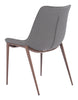 The Magnus Dining Chair (Set of 2) Slate Gray & Walnut  Era and Style Inspired Home Decor 1