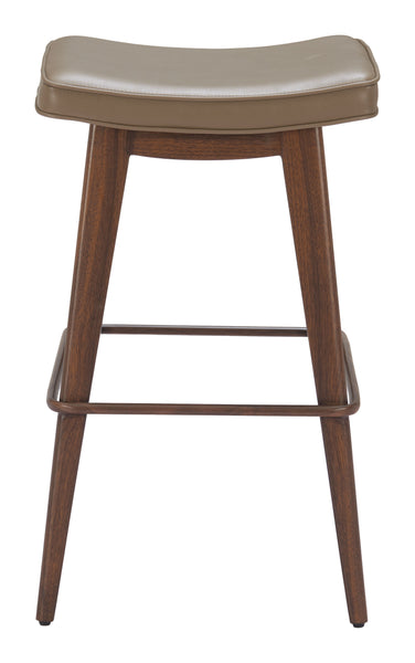 The Divat Barstool (Set of 2) Taupe & Walnut  Era and Style Inspired Home Decor 1