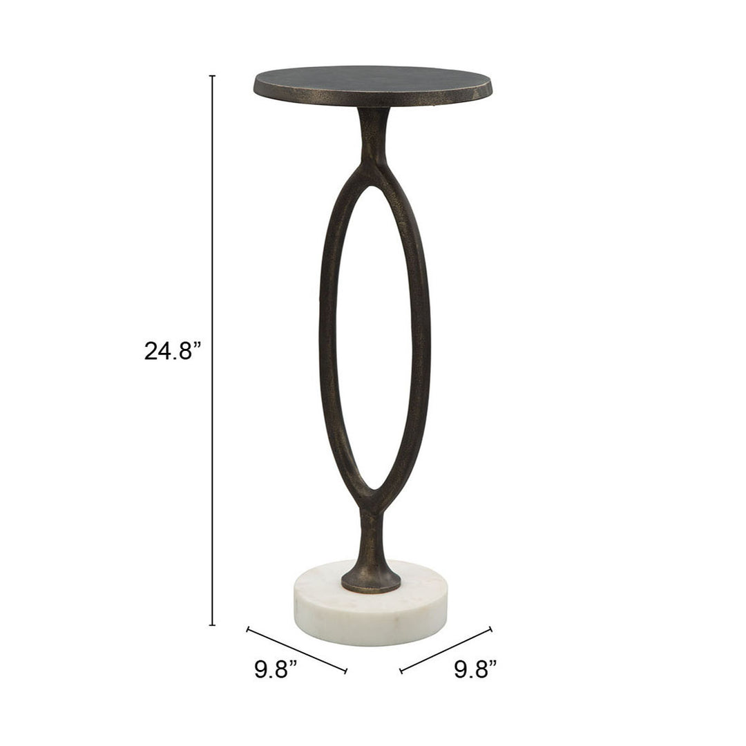 The Bonita Accent Table Bronze  Era and Style Inspired Home Decor 1