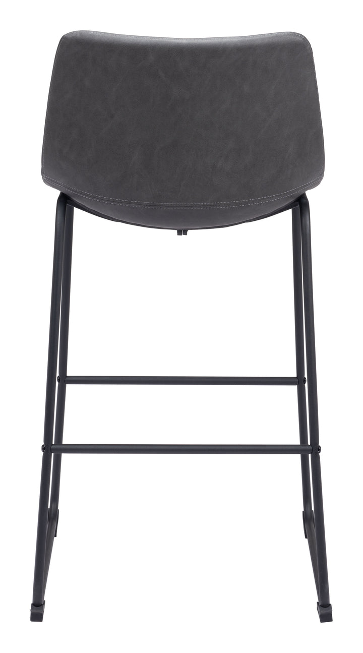 The Smart Barstool (Set of 2) Charcoal  Era and Style Inspired Home Decor 1