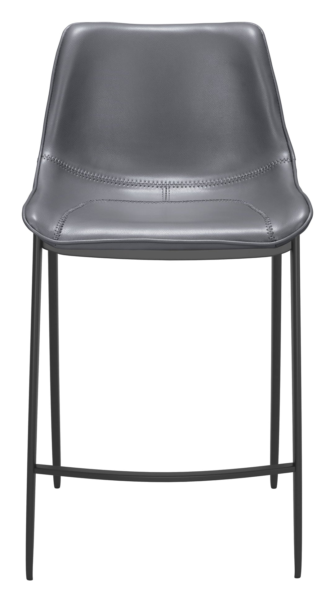 The Magnus Counter Stool (Set of 2) Dark Gray & Black  Era and Style Inspired Home Decor 1