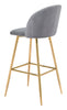 The Cozy Barstool Gray & Gold  Era and Style Inspired Home Decor 1