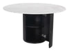 The Izola Dining Table White & Black  Era and Style Inspired Home Decor 1