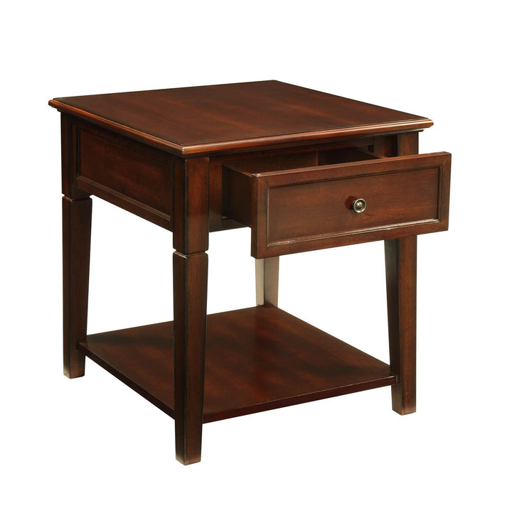 ACME Malachi Walnut End Table