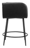 The Horbat Counter Stool (Set of 2) Black  Era and Style Inspired Home Decor 1