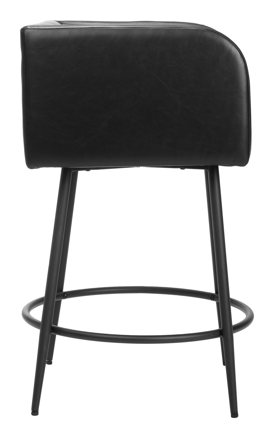 The Horbat Counter Stool (Set of 2) Black  Era and Style Inspired Home Decor 1