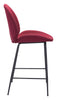 The Miles Counter Stool Red  Era and Style Inspired Home Decor 1