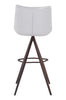 The Aki Barstool (Set of 2) White & Walnut  Era and Style Inspired Home Decor 1