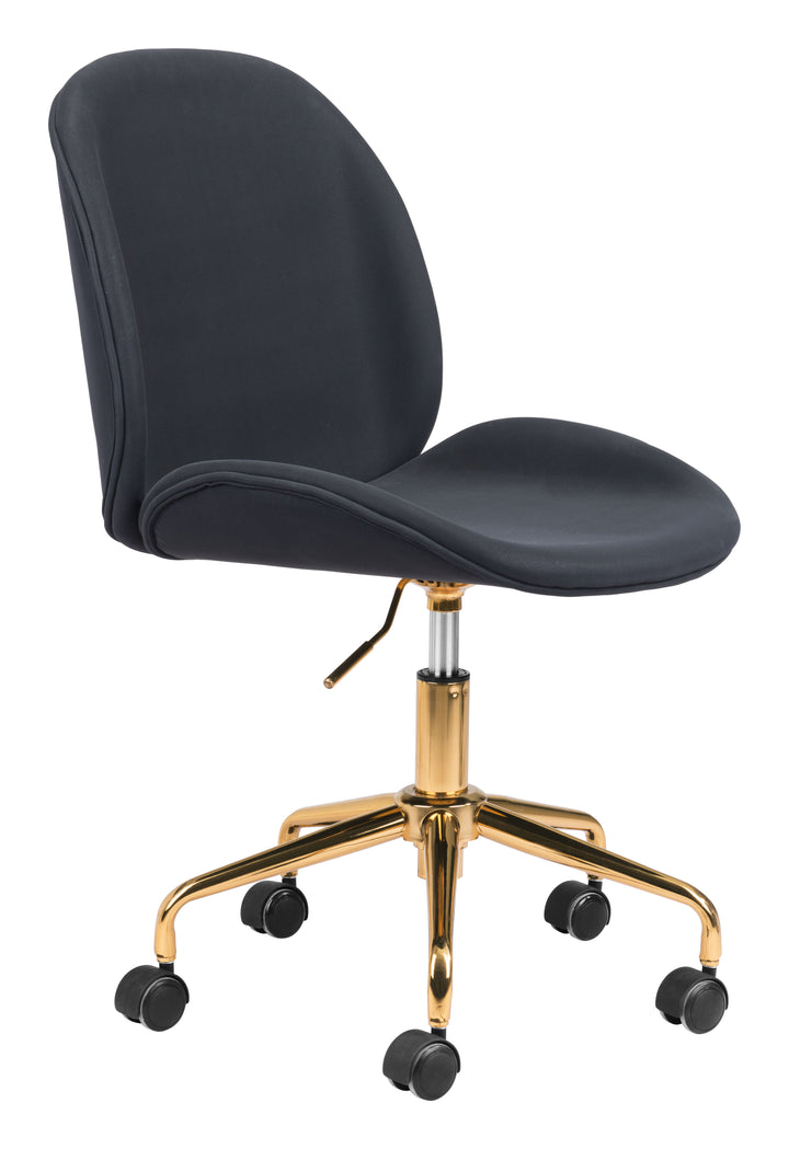 The Miles Office Chair Black  Era and Style Inspired Home Decor 1