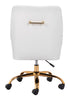 The Madelaine Office Chair White & Gold  Era and Style Inspired Home Decor 1