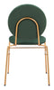 The Odessa Dining Chair (Set of 2) Green & Gold  Era and Style Inspired Home Decor 1