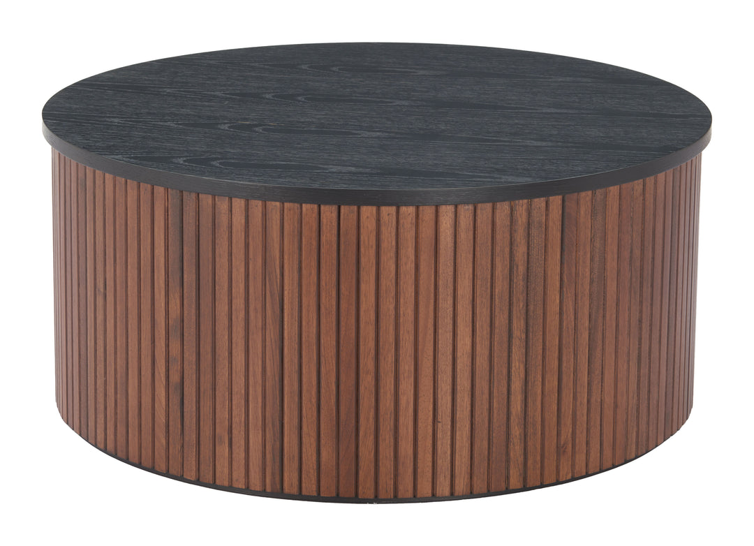 The Nejaus Coffee Table Black & Walnut  Era and Style Inspired Home Decor 1