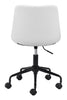 The Byron Office Chair White  Era and Style Inspired Home Decor 1