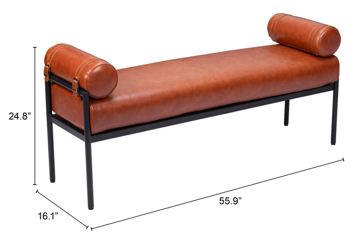 The Barrow Bench Brown  Era and Style Inspired Home Decor 1