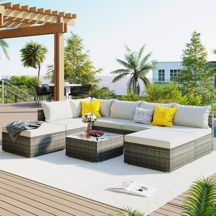 8-Piece Outdoor Patio Furniture Set