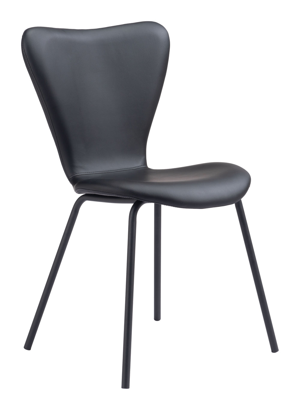 The Torlo Dining Chair (Set of 2) Black  Era and Style Inspired Home Decor 1