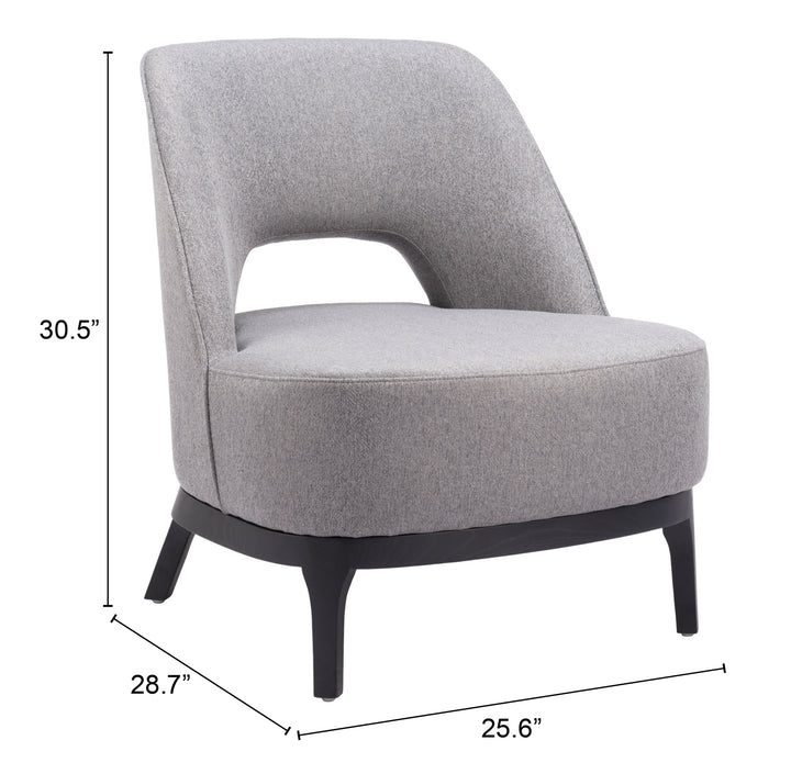 The Mistley Accent Chair Gray  Era and Style Inspired Home Decor 1