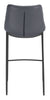 The Magnus Barstool (Set of 2) Dark Gray & Black  Era and Style Inspired Home Decor 1