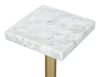 The Josef Side Table White & Gold  Era and Style Inspired Home Decor 1