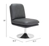 The Rory Accent Chair Gray  Era and Style Inspired Home Decor 1